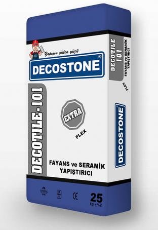 Decotile - 101 Fayans ve Seramik Yapıştırıcı Extra -  Flex | Decoverse