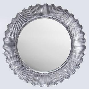 Flashy Yuvarlak Ayna Gümüş | Decoverse