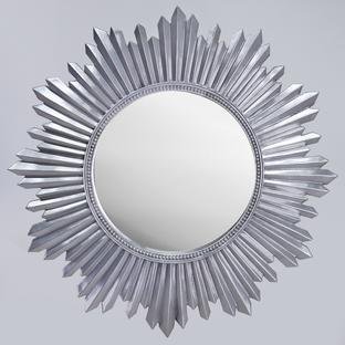 Armanda Yuvarlak Ayna Gümüş | Decoverse